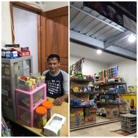 Tak Bekerja Lagi, Warung Kelontong Jadi Solusi